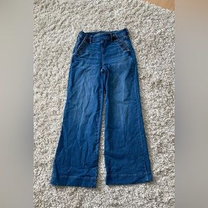 American eagle wide leg jeans sz 10